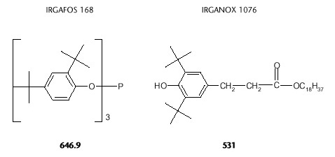 巴斯夫抗氧剂B900分子结构